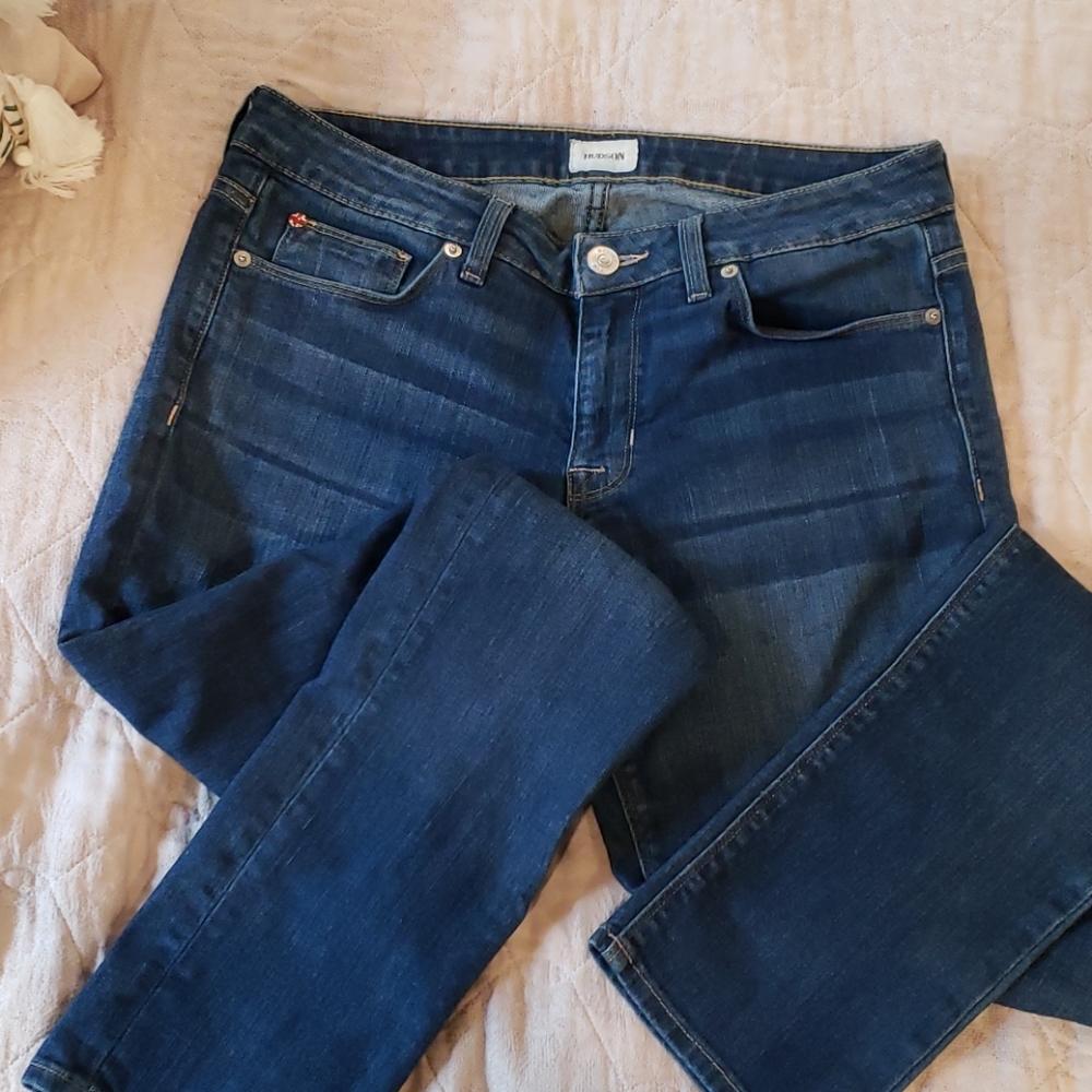Hudson low rise relaxed fit jeans